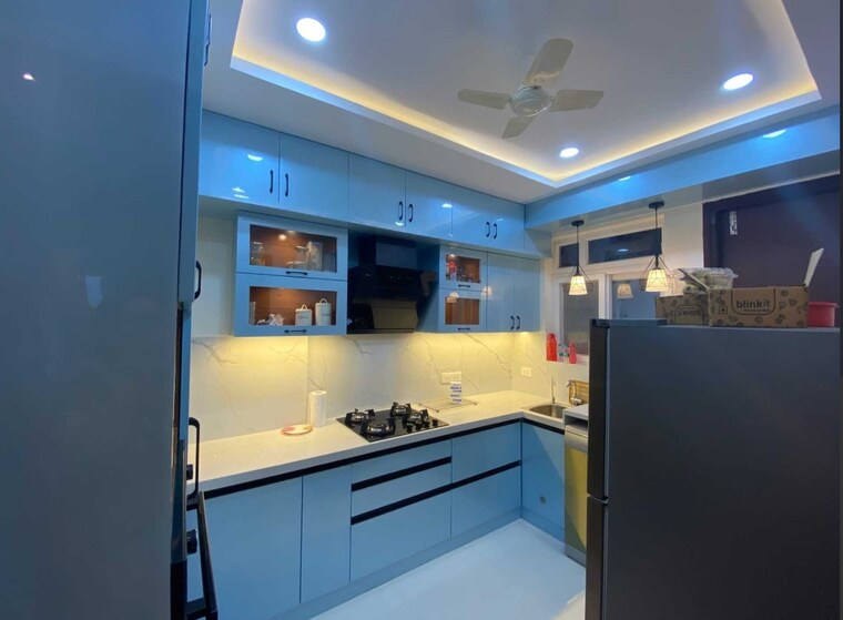 Kitchen, ramky-one-galaxia 2 Bedroom 1261 Sq.Ft. Apartment In Nallagandla Hyderabad 9639298