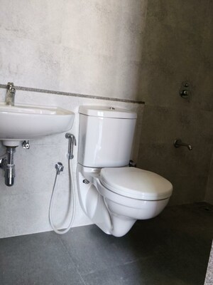 Bathroom in 2 BHK Apartment at Vaishnodevi Circle – for Rent