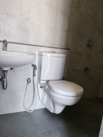 Bathroom in 2 BHK Apartment at Vaishnodevi Circle – for Rent