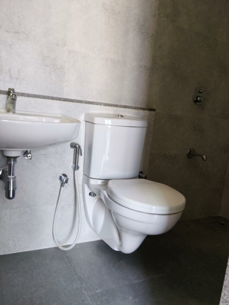 Bathroom, vaishnodevi circle 2 Bedroom 1240 Sq.Ft. Apartment In Vaishnodevi Circle Ahmedabad 9639321