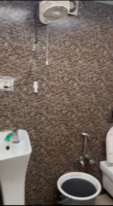 Bathroom in 2 BHK Apartment at Rosa Mysthica CHS, Tardeo – for Rent