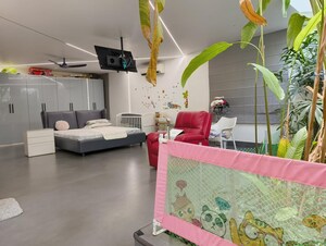 5 BHK Villa – Map Location View at Begumpet - for Rent