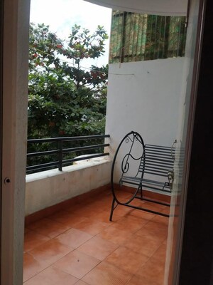 Balcony in 4 BHK Apartment at B K Pate Dahanukar Regency, Kothrud – for Rent