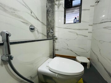 Bathroom in 3 BHK Apartment at Welworth Bluescapes, Anand Nagar – for Rent