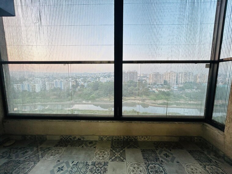 Balcony, welworth-bluescapes 3 Bedroom 1100 Sq.Ft. Apartment In Anand Nagar Pune 9639478