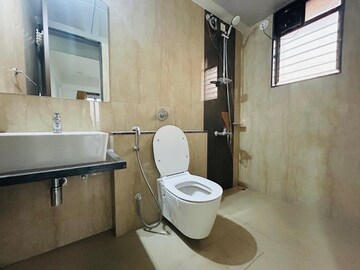Bathroom in 3 BHK Apartment at Welworth Bluescapes, Anand Nagar – for Rent