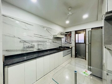 Kitchen in 3 BHK Apartment at Welworth Bluescapes, Anand Nagar – for Rent