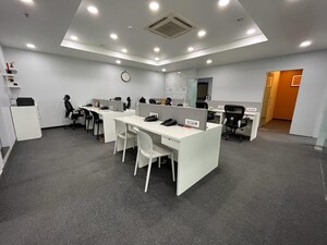 Team Area in  Office Space at Greenscape Cyber One, Vashi Sector 30a – for Rent
