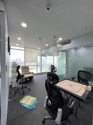 Team Area in  Office Space at Greenscape Cyber One, Vashi Sector 30a – for Rent