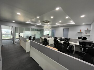 Team Area in  Office Space at Greenscape Cyber One, Vashi Sector 30a – for Rent