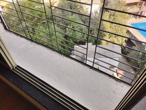 Balcony in 2.5 BHK Apartment at Jangid Heights, Ghodbunder Road – for Rent