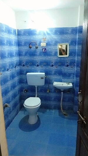 Bathroom in 2 BHK Builder Floor at Saket – for Rent