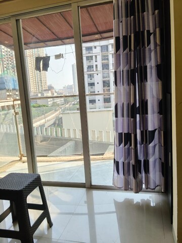 Balcony in 1 BHK Apartment at Lotus Lotus Link Square, Malad West – for Rent