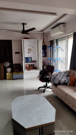 Living Room in 1 BHK Apartment at Lotus Lotus Link Square, Malad West – for Rent