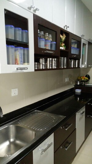 Kitchen in 3 BHK Apartment at Hiranandani Chancery, Devanahalli – for Rent