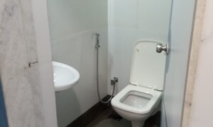 Bathroom in  Office Space at Mathuradas Mills Estate, Lower Parel – for Rent