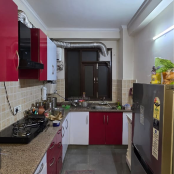Kitchen in 3 BHK Builder Floor at Chattarpur – for Sale
