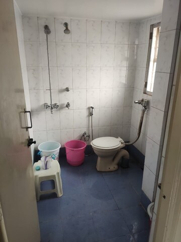 Bathroom in 3 BHK Apartment at Kothrud – for Rent