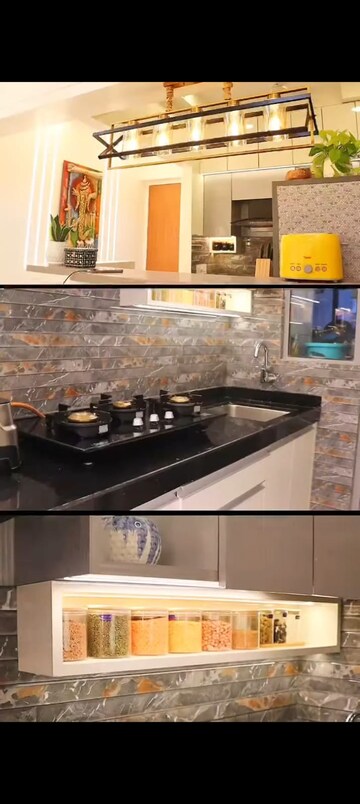 Kitchen in 1 BHK Apartment at Dynamix Avanya, Dahisar East – for Sale