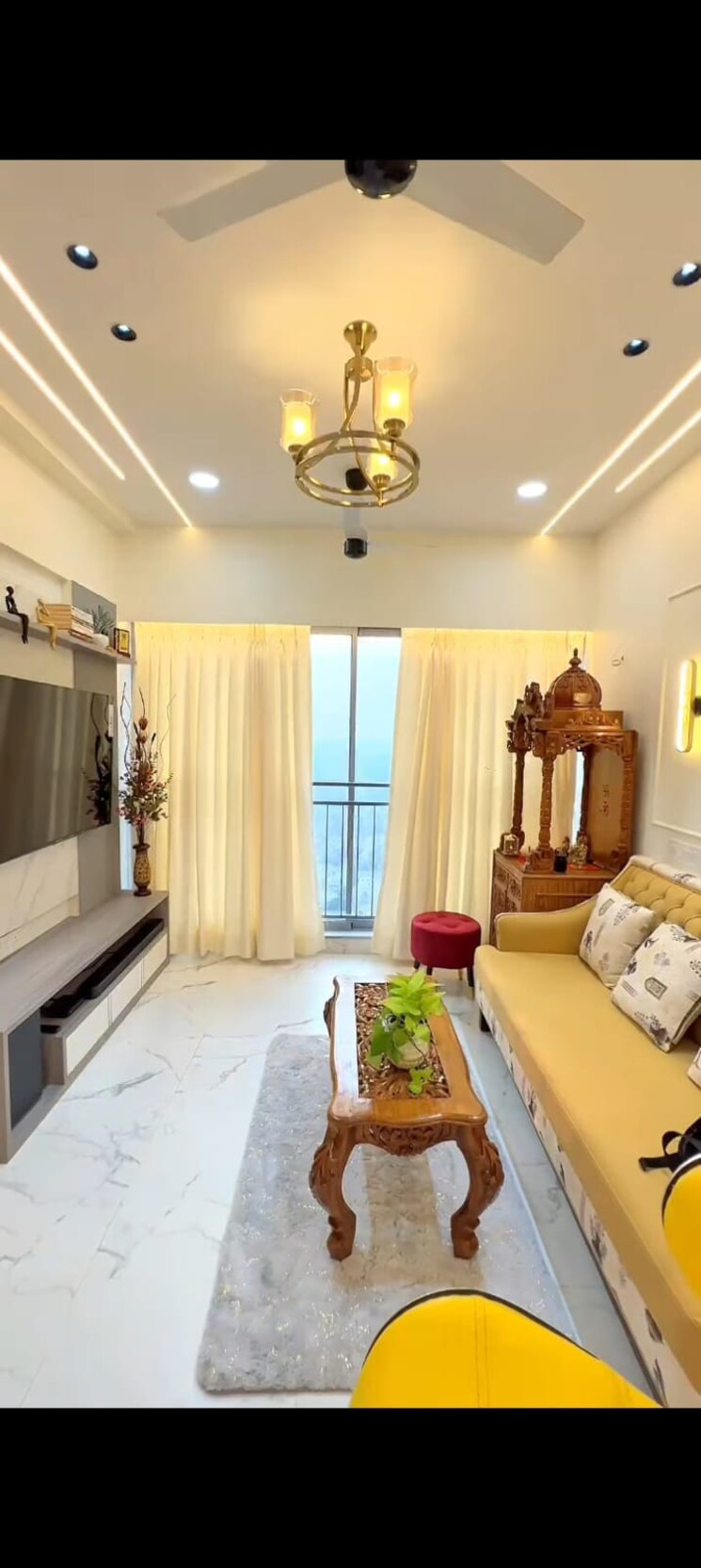 Living Room, dynamix-avanya 1 Bedroom 398 Sq.Ft. Apartment In Dahisar East Mumbai 9639567