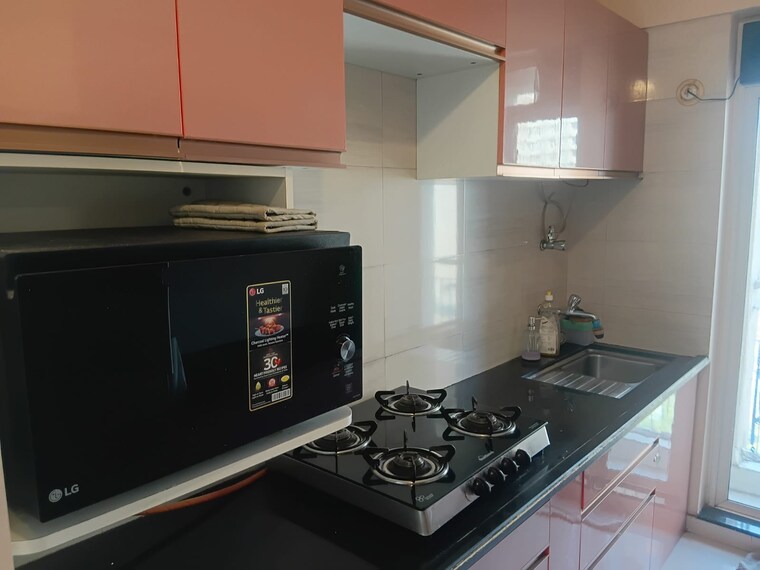 Kitchen, puraniks-tokyo-bay 2 Bedroom 732 Sq.Ft. Apartment In Kasarvadavali Thane 9639682