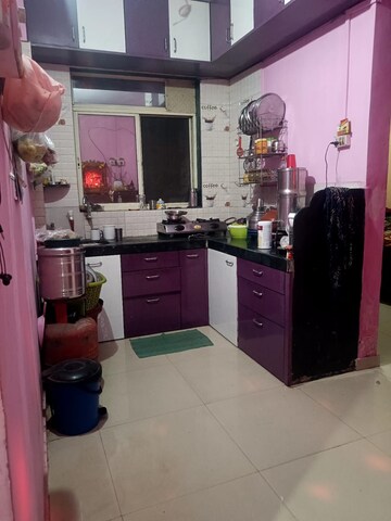 Kitchen in 1 BHK Apartment at Jai Malhar Residency, Bapgaon – for Sale