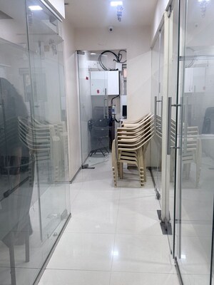 Bathroom in  Office Space at Vaishnavi Kripa Chs, Gaodevi – for Rent