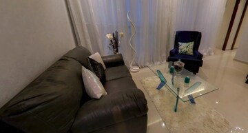 Living Room in 4 BHK Apartment at Shapoorji Pallonji Joyville Hinjewadi, Hinjewadi – for Sale