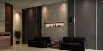 Living Room in 4 BHK Apartment at Shapoorji Pallonji Joyville Hinjewadi, Hinjewadi – for Sale