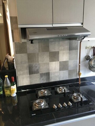 Kitchen in 2 BHK Apartment at Adhiraj Gardens, Kharghar – for Rent