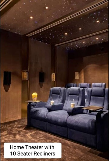 Living Room in 4 BHK Builder Floor at Eros Lakewood City, Suraj Kund – for Sale