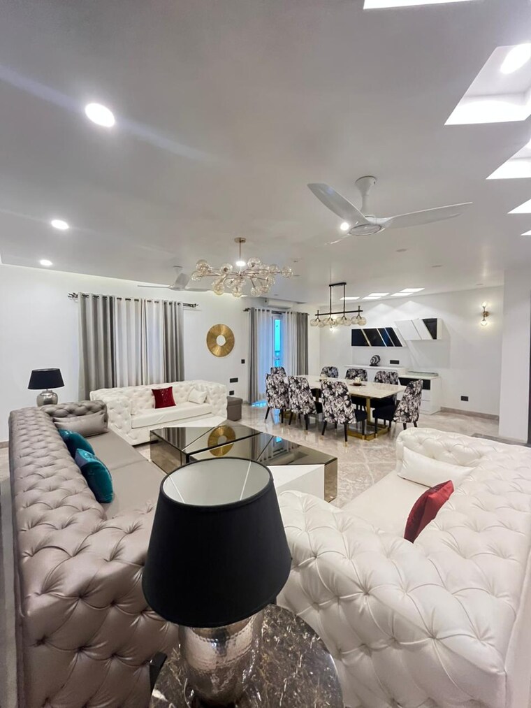 Master Bedroom, aba-county-107 4 Bedroom 3501 Sq.Ft. Apartment In Sector 107 Noida 9639836