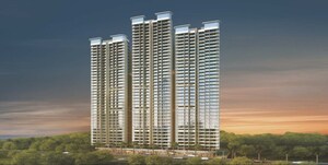 2 BHK Apartment For Rent in Ruparel Sky Green, Kandivali West