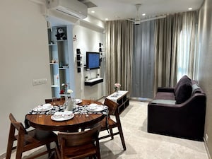 Living Room in 1 BHK Apartment at Hiranandani Regent Hill, Powai – for Rent