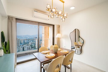 Dining area in 1 BHK Apartment at L&T Emerald Isle, Powai – for Sale