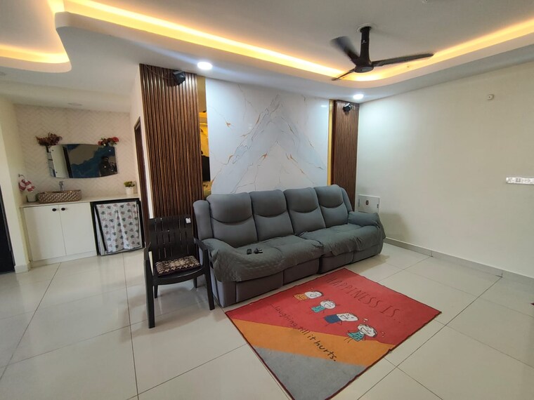 Living Room, asbl-spire 3 Bedroom 1905 Sq.Ft. Apartment In Kokapet Hyderabad 9640078