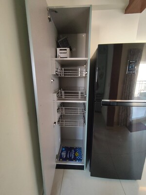 Staircase in 3 BHK Apartment at ASBL Spire, Kokapet – for Rent