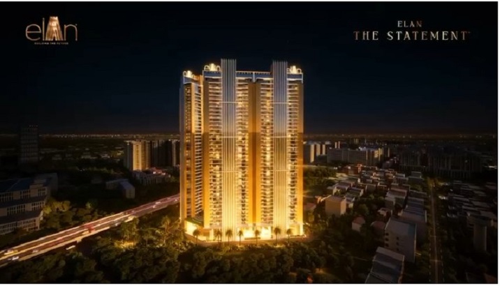 4 BHK Apartment For Sale in Elan The Statement