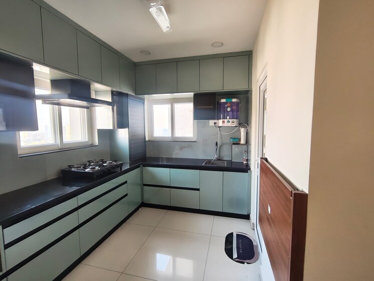 Kitchen, asbl-spire 3 Bedroom 1905 Sq.Ft. Apartment In Kokapet Hyderabad 9640078