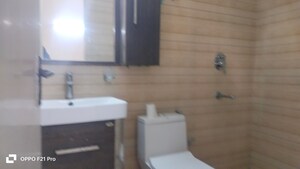 Bathroom in 3 BHK Builder Floor at Unitech South City II, Sector 50 – for Rent