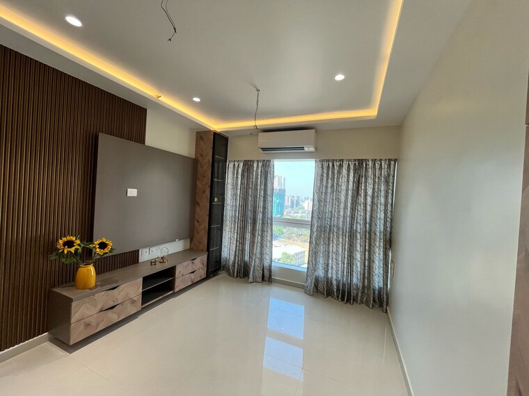 Living Room, newlook-bhavya-elite 2 Bedroom 586 Sq.Ft. Apartment In Wadala Mumbai 9640119