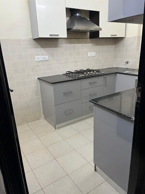 Kitchen in 3 BHK Builder Floor at Ansal API Esencia, Sector 67 – for Rent