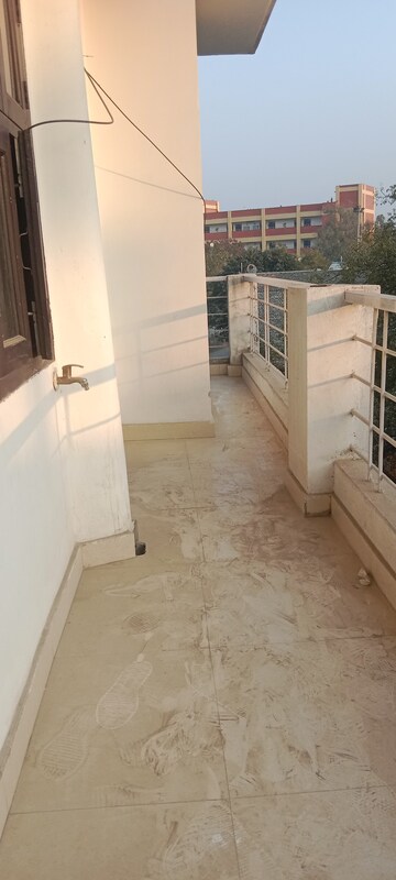 Balcony in 2 BHK Builder Floor at Saket – for Rent