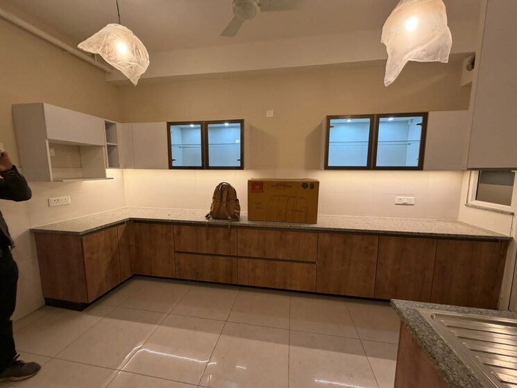 Kitchen, aba-ivy-county 4 Bedroom 2511 Sq.Ft. Apartment In Sector 75 Noida 9640192