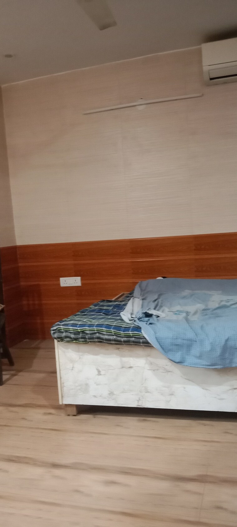 Bedroom, saket 3 Bedroom 1300 Sq.Ft. Builder Floor In Saket Delhi 9640311