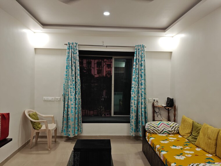 Living Room, satellite-garden 2 Bedroom 875 Sq.Ft. Apartment In Goregaon East Mumbai 9640342