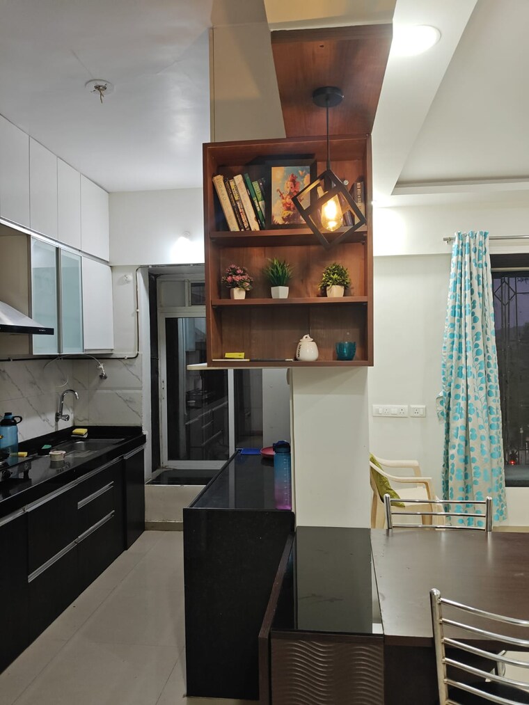 Kitchen, satellite-garden 2 Bedroom 875 Sq.Ft. Apartment In Goregaon East Mumbai 9640342