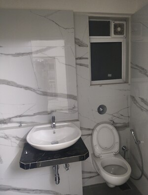 Bathroom in 2 BHK Apartment at Chandiwala Pearl Regency, Andheri West – for Rent