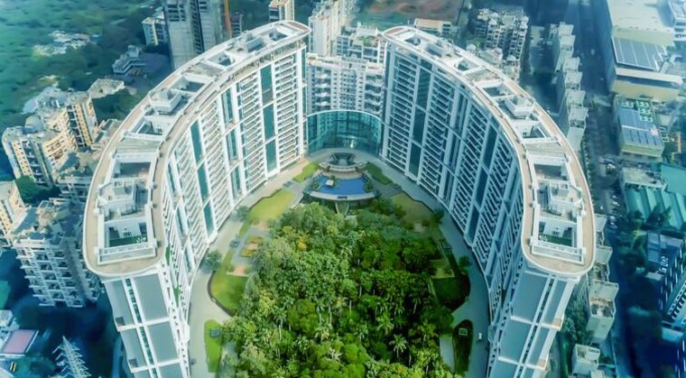 Exterior View, magarpatta city 4 Bedroom 4900 Sq.Ft. Apartment In Magarpatta City Pune 9640412
