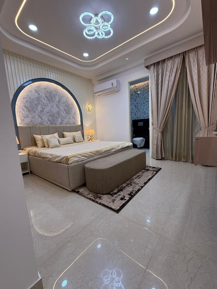 Master Bedroom, vip road 3 Bedroom 1550 Sq.Ft. Apartment In Vip Road Zirakpur 9640445